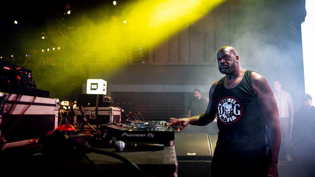 Shaquille O’Neal Proudly Shares Clips From His Tomorrowland Debut With Son Myles O’Neal