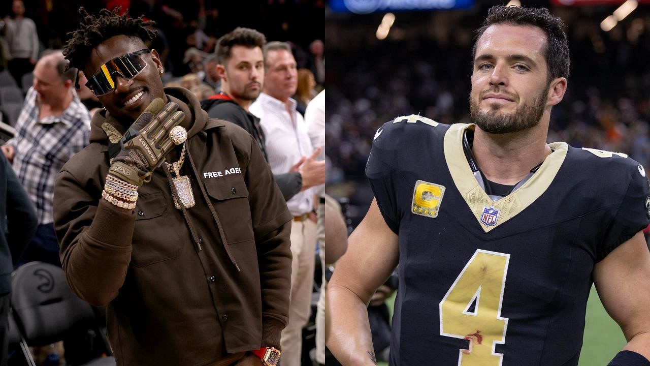 Antonio Brown Expresses Gratitude After Derek Carr Lauds His Work Ethic ...