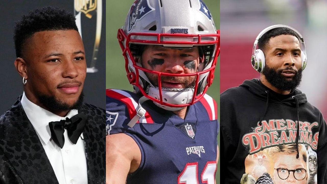 “They Wore Skirts”: Julian Edelman Recalls Met Gala Memories With Saquon Barkley and OBJ