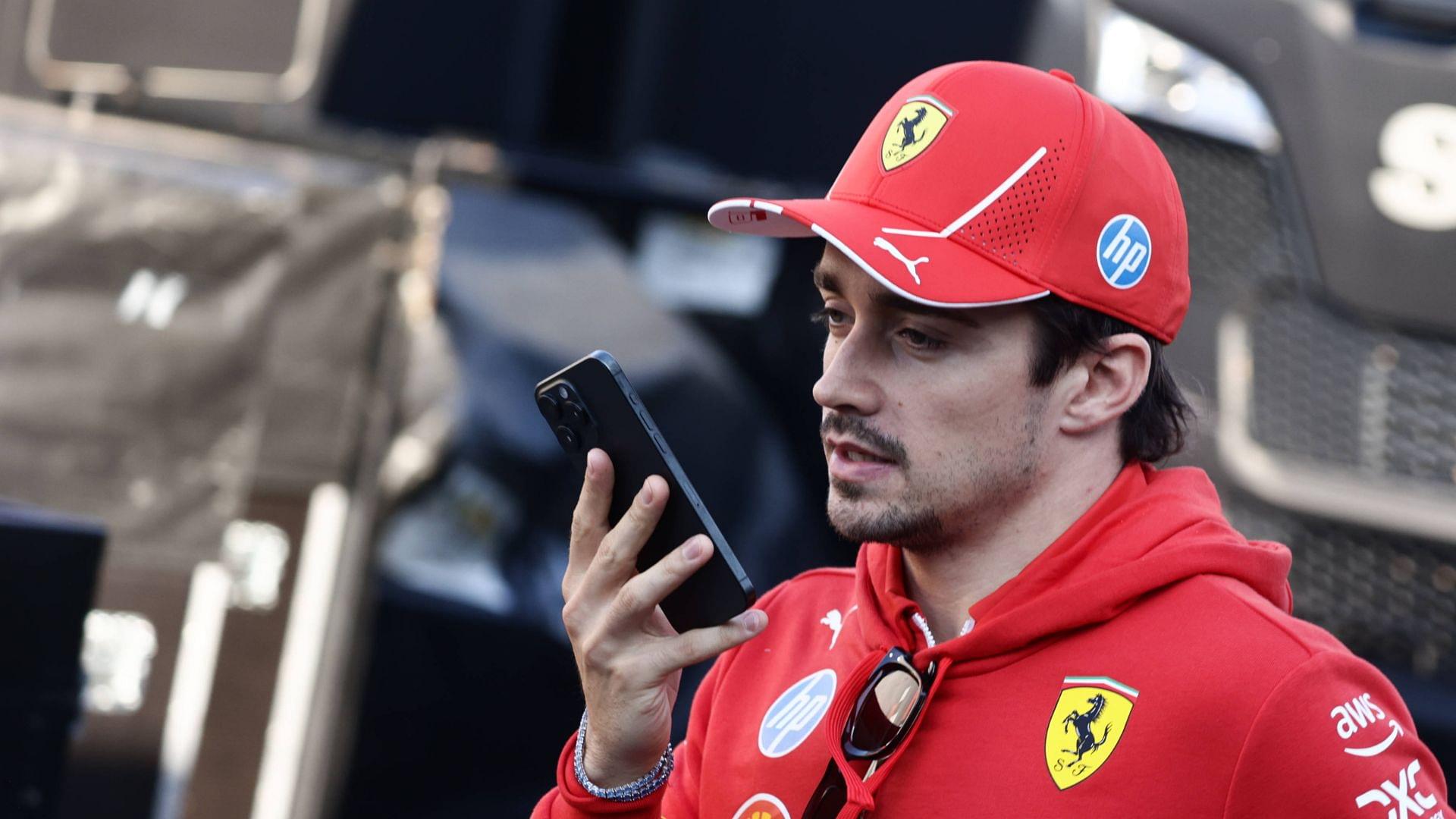 Charles Leclerc Explains His Unusual Process of Feedback With Ferrari