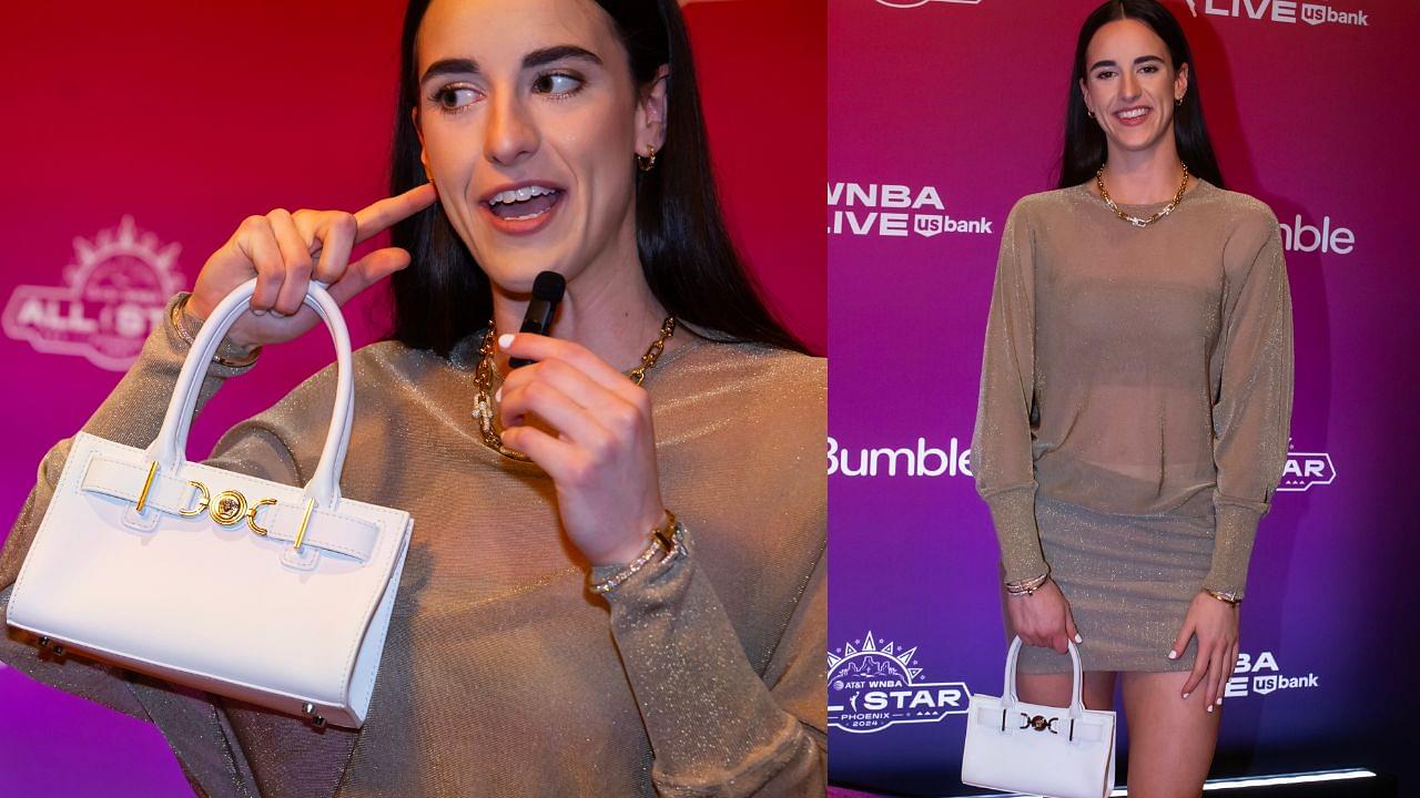 Caitlin Clark Dazzles with $213K Worth Tiffany Bling at the WNBA All-Star  Orange Carpet - The SportsRush