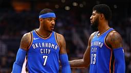 Carmelo Anthony Admits To 'Not Figuring Sh*t Out' In OKC Alongside Paul George