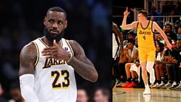 LeBron James Showers Lakers Rookie Dalton Knecht With ‘Favorite College Player’ Tag Following California Classic Debut