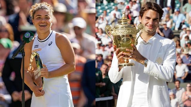 Roger Federer Gets Special Mention From Jasmine Paolini in Answer to 'Courtside' Question: WATCH