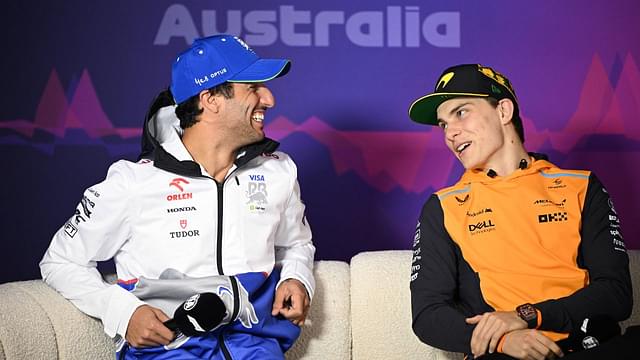 Oscar Piastri Wanted to Respect "Daniel Ricciardo's Thing" But Peer Pressure Got the Better of Him