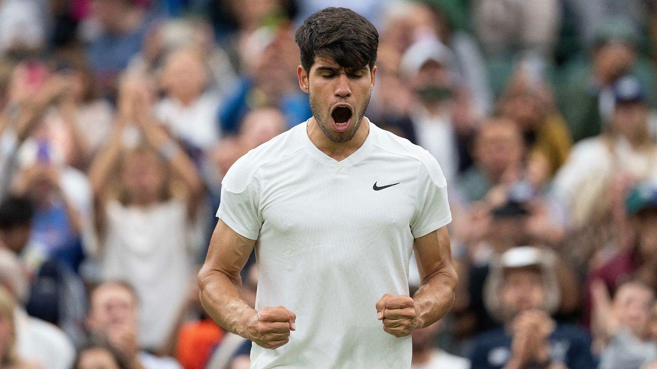 Carlos Alcaraz Solely Owns Mind-Boggling ATP Tour Record After Defeating Novak Djokovic in Wimbledon Final