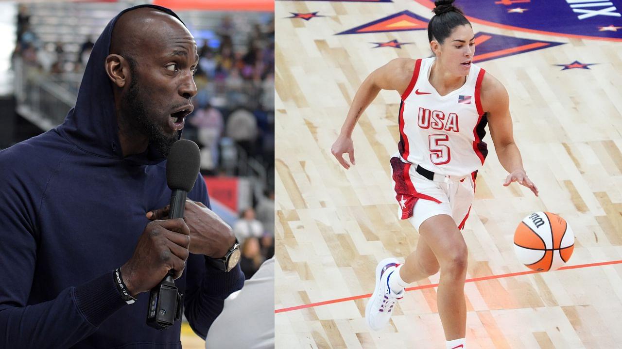 Kevin Garnett Reacts to Kelsey Plum Defending Her Aces from Claims of 'Being Cooked'