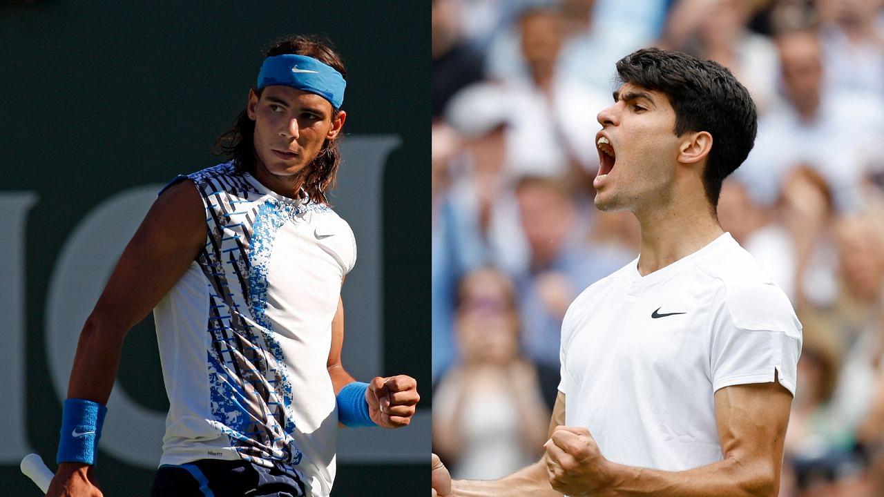 Carlos Alcaraz on Cusp of Mirroring Rafael Nadal’s 2008 Feat in Blockbuster Wimbledon Final