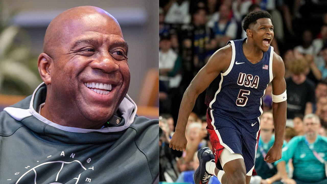 Magic Johnson's 'Veracity' Towards Anthony Edwards' Controversial Statement Shocked Shannon Sharpe