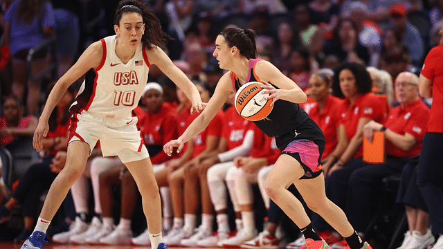 Breanna Stewart and Caitlin Clark