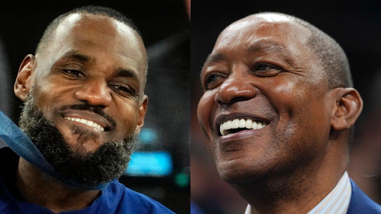 LeBron James and Isiah Thomas