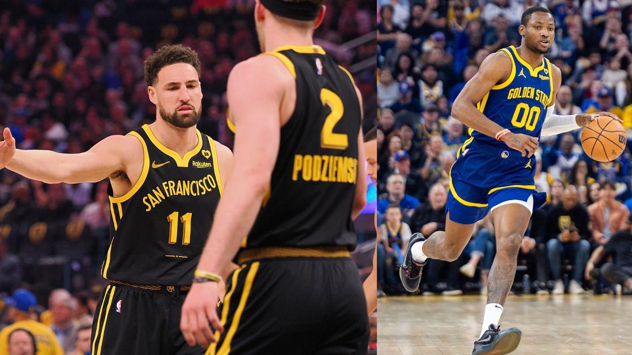 Klay Thompson’s Dance Moves in Cameroon Draw Reactions From Jonathan Kuminga, Brandin Podziemski