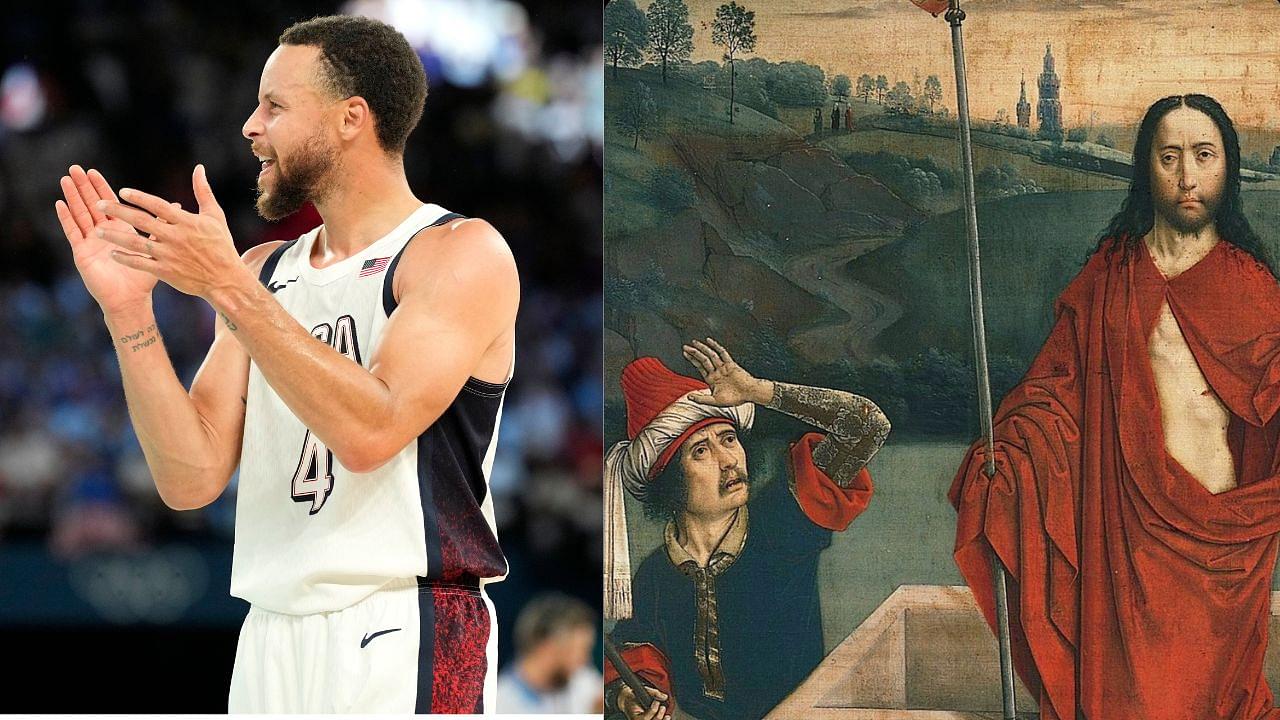 Stephen Curry’s Iconic Moment vs Serbia Draws Comparison to 569 Year-Old Painting ‘The Resurrection’