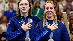 "True Champion" Katie Ledecky Wins Hearts With Classy Gesture Toward Paige Madden After Winning Women's 800m Freestyle