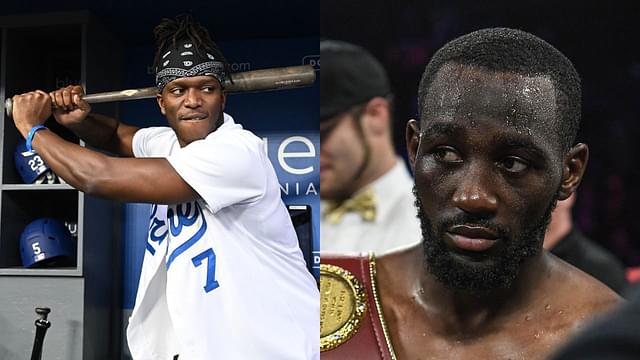 KSI Shares One-Word Reaction to Terence Crawford Posing With Eminem After Defeating Israil Madrimov