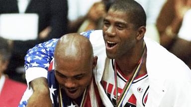 Charles Barkley and Magic Johnson