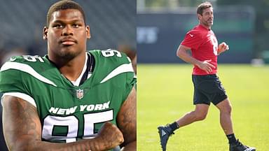 Healthy Aaron Rodgers Looks “Electrifying” at NY Jets Practice: Quinnen Williams