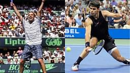 Carlos Alcaraz Pays Tribute to Andre Agassi by Wearing 1990 Nike Hot Lava Shoes at US Open 2024