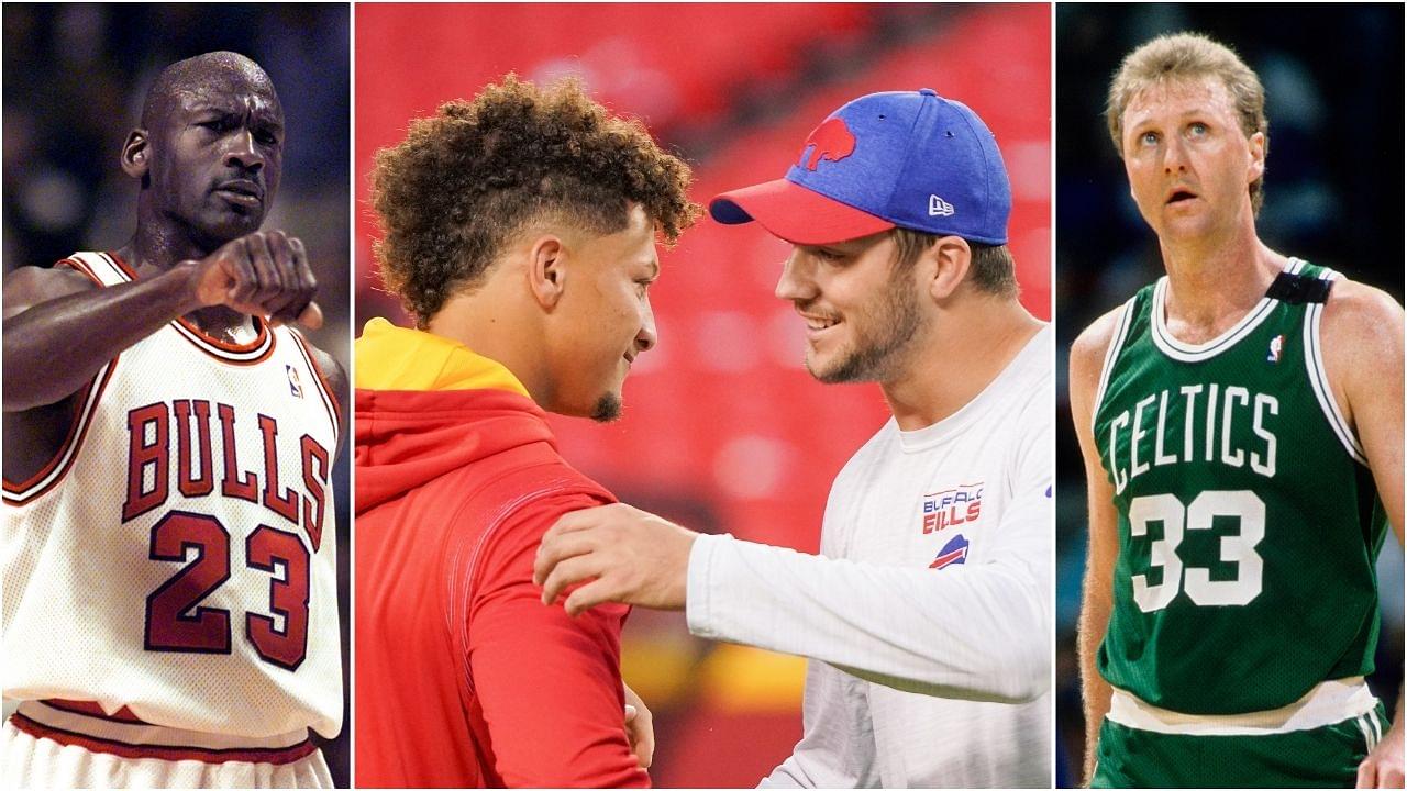 “Larry Bird Goes Up to MJ”: Josh Allen Recalls "The Last Dance" Moment with Patrick Mahomes