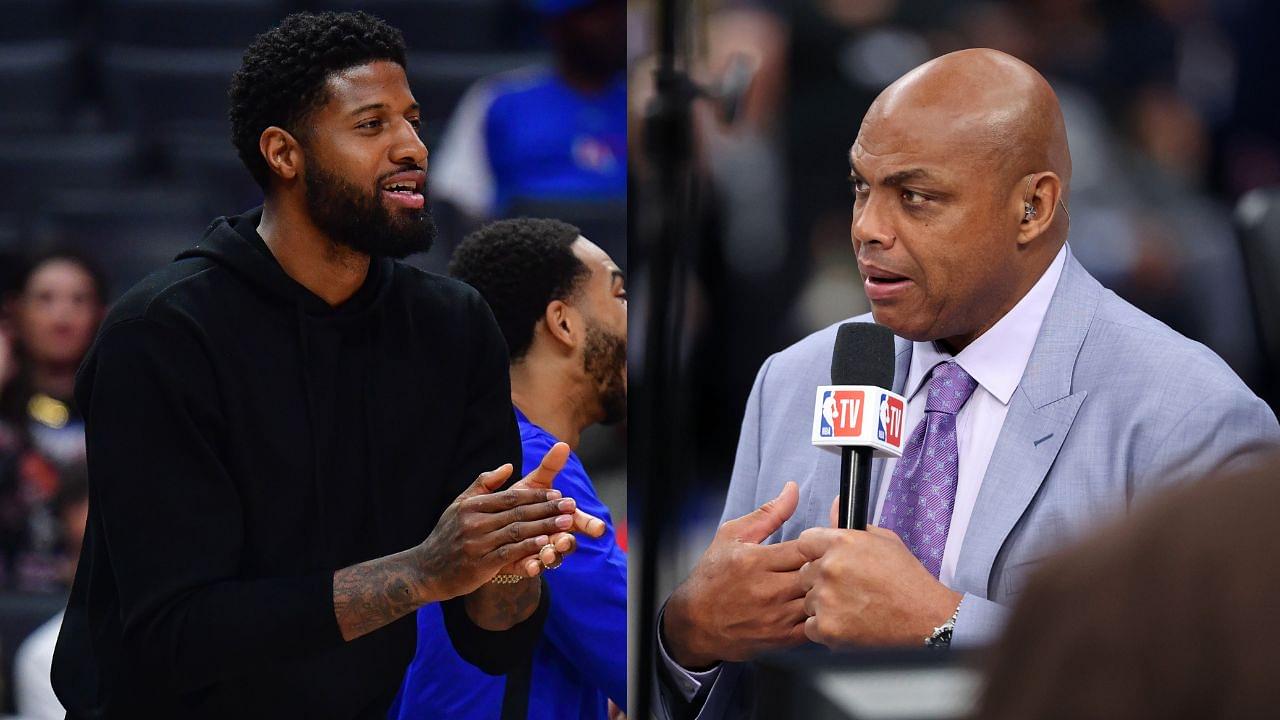 Paul George Impersonates Charles Barkley's 'Turrible' To His Face