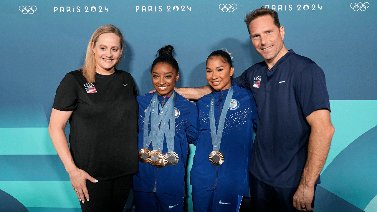 Simone Biles’ Coach Shares Appreciation Note After Team USA Gymnasts Secure a 2-3 Finish at Paris Olympics