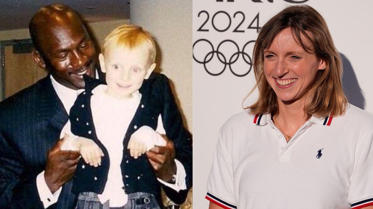 Katie Ledecky Reveals the Truth Behind Viral Peek-a-Boo Video with Michael Jordan