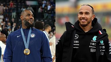 Lewis Hamilton Stands in Ovation to Celebrate LeBron James’ Olympics Triumph