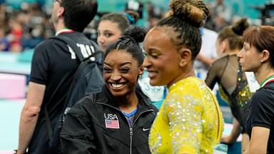 Simone Biles Receives ‘Love From Brazil’ on Athleta Post After Tribute to Rebeca Andrade’s Paris Olympics Podium Finish