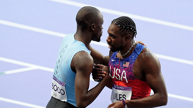 “You Got Trouble Bro!”: Fans Reignite Noah Lyles-Letsile Tebogo Rivalry After Tebogo’s Rome Diamond League 100M Win