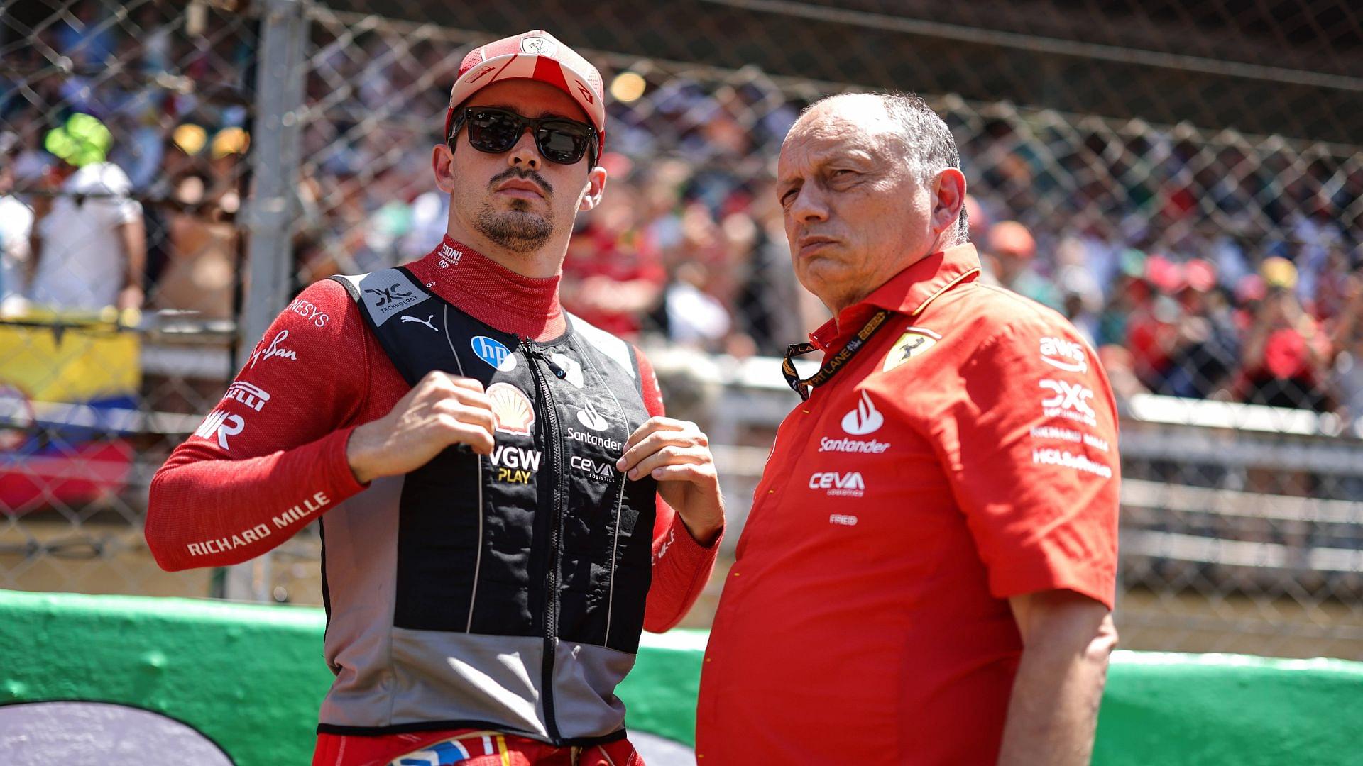 F1 Presenter Shares When Fred Vasseur ”Barked” at Him for Speaking “Negative About Charles Leclerc”