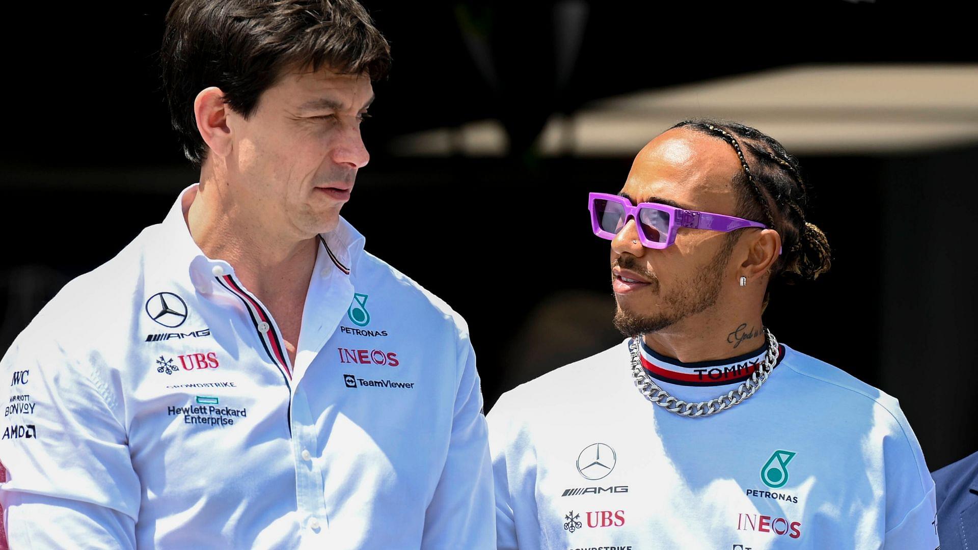 "He's got to be excluded": Damon Hill on why Toto Wolff should keep Lewis Hamilton out of Mercedes' 2025 discussions