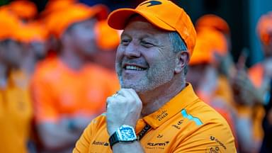 Zak Brown Celebrates Podium Finish in Non-McLaren Car at Iconic Annual Race