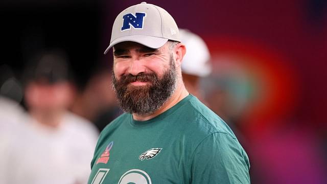 Jason Kelce Wins Hearts After Attending the Eagles Training Camp For a Yearly Family Tradition