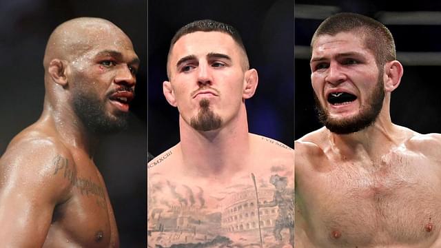 Jon Jones, Tom Aspinall, and Khabib Nurmagomedov