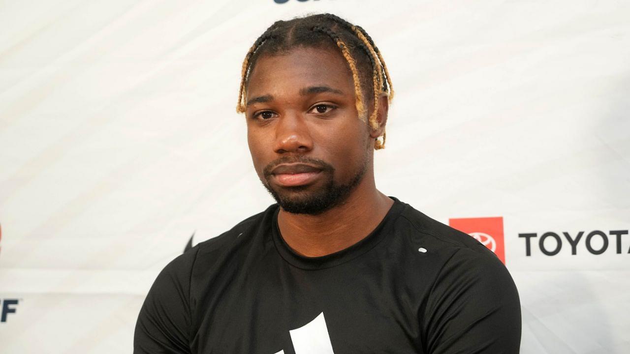 Noah Lyles Visits Children National Hospital; Shares Inspiring Note to Youngsters: “You Determine Who You Be”