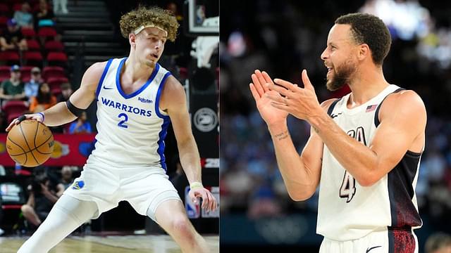 Brandin Podziemski Narrates How Stephen Curry Called His Olympic Takeover Performances in Advance