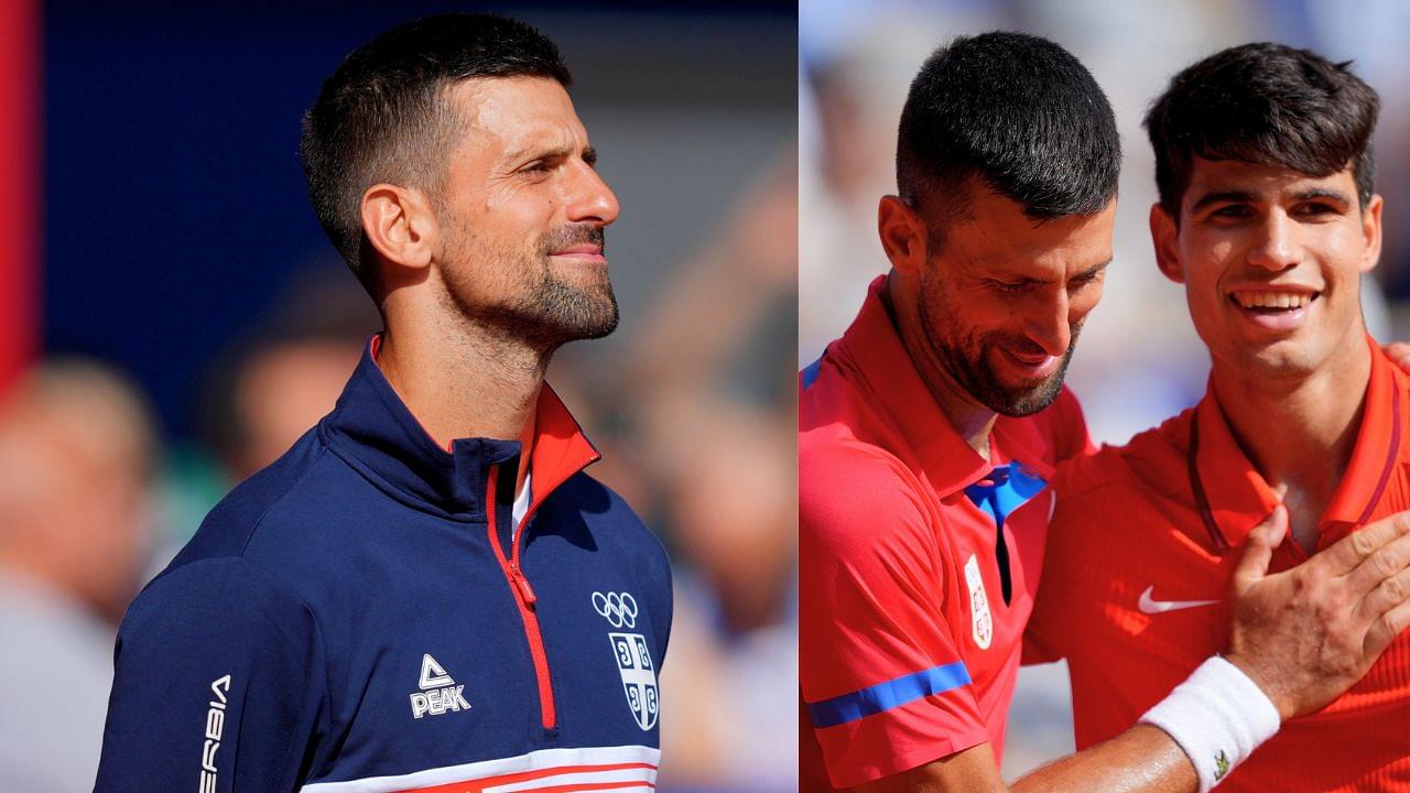 'Best Set of 2024!': Fans Go Gaga Over First Set Tiebreak Between Novak Djokovic and Carlos Alcaraz