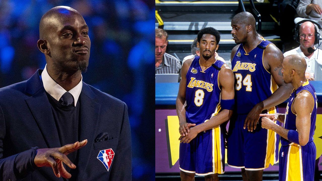 Kevin Garnett Shows Kobe Bryant Love For His Incredible 2000 Finals Takeover Upon Shaquille O'Neal Fouling Out