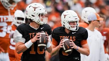 Longhorns HC Addresses How He Will Juggle Quinn Ewers and Arch Manning This Season