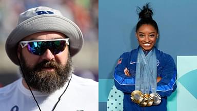 “Within First Three Seconds”: Jason Kelce on How Long Simone Biles Took to Outshine Others