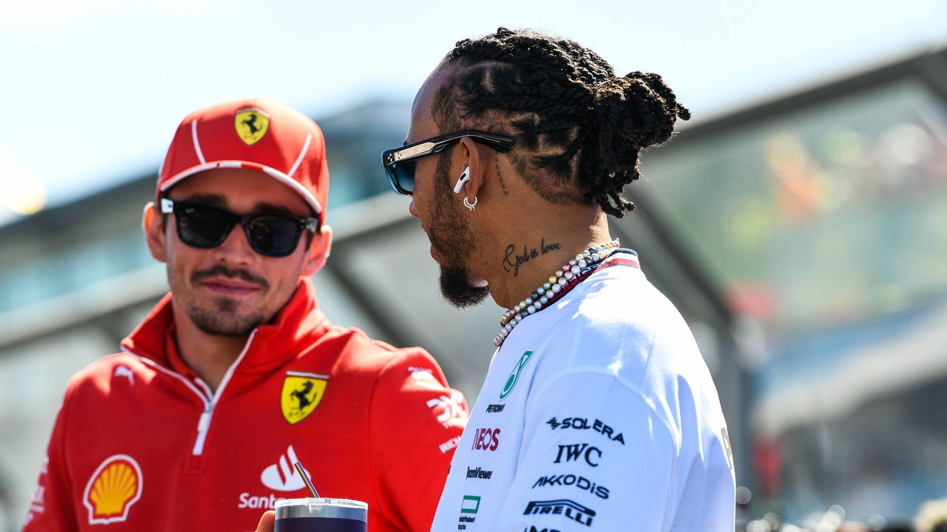 Charles Leclerc Looks Forward to Having a Pet-Date With Lewis Hamilton After Roscoe and Leo Bonded in Silverstone