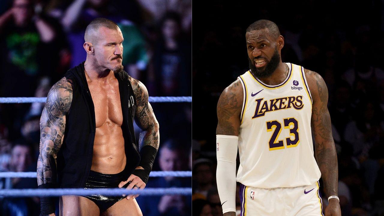 Randy Orton and LeBron James