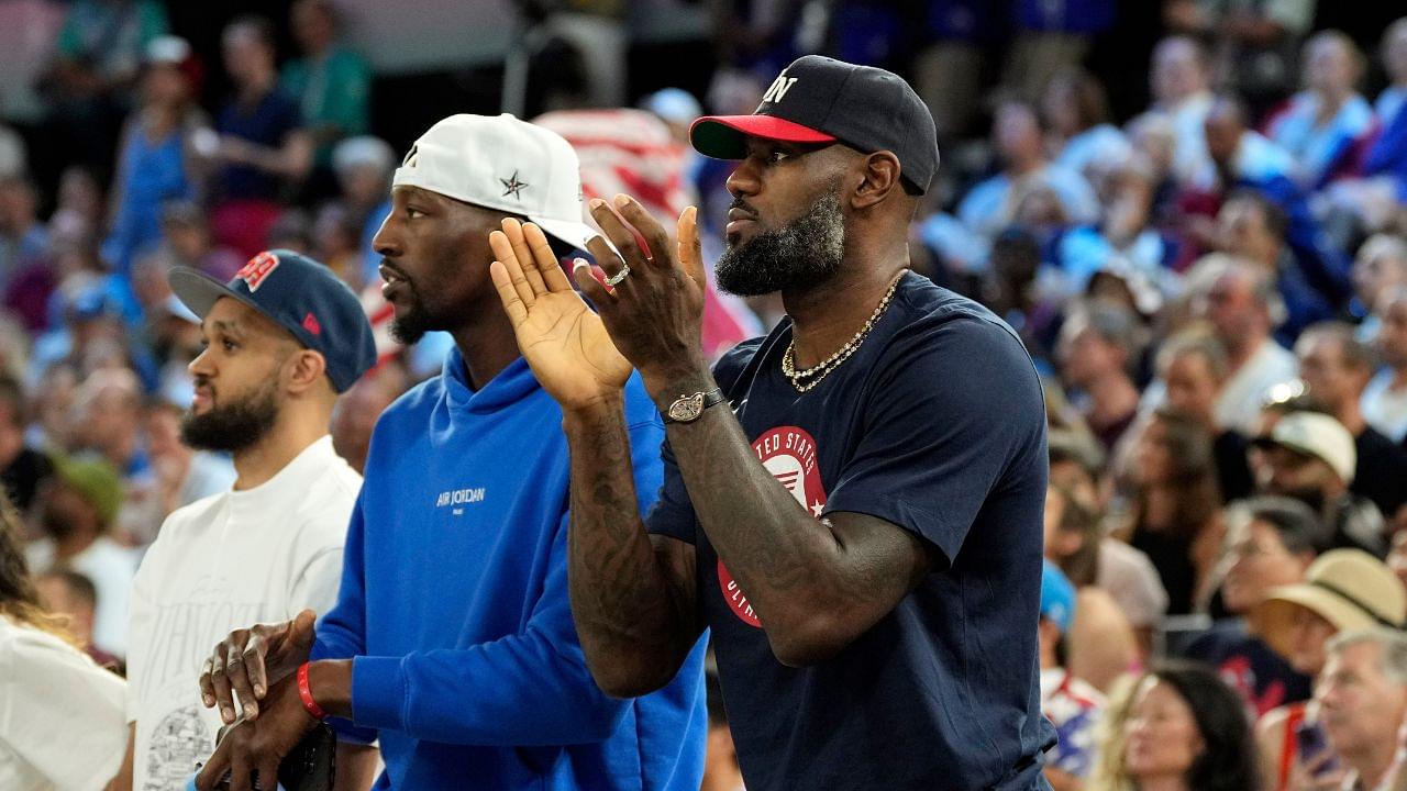 LeBron James Shows Up to Women's Team's Final With His Olympic Gold Medal