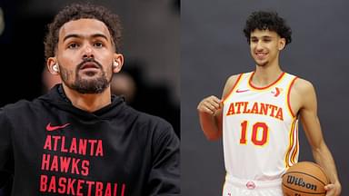 Trae Young Gives His Honest Opinion About Hawks No. 1 Pick Zaccharie Risacher