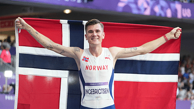 Jakob Ingebrigtsen Pens Down Heartfelt Note After Securing Gold in Men’s 5000M at Paris Olympics