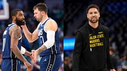 Kyrie Irving, Luka Doncic, and Klay Thompson