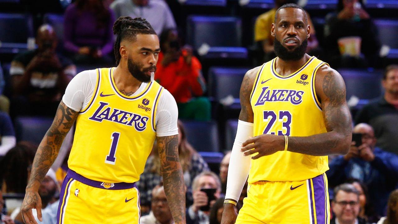 Distractions' From Playing Alongside LeBron James In LA Led To D'Angelo Russell Finding His Own Peace - The SportsRush