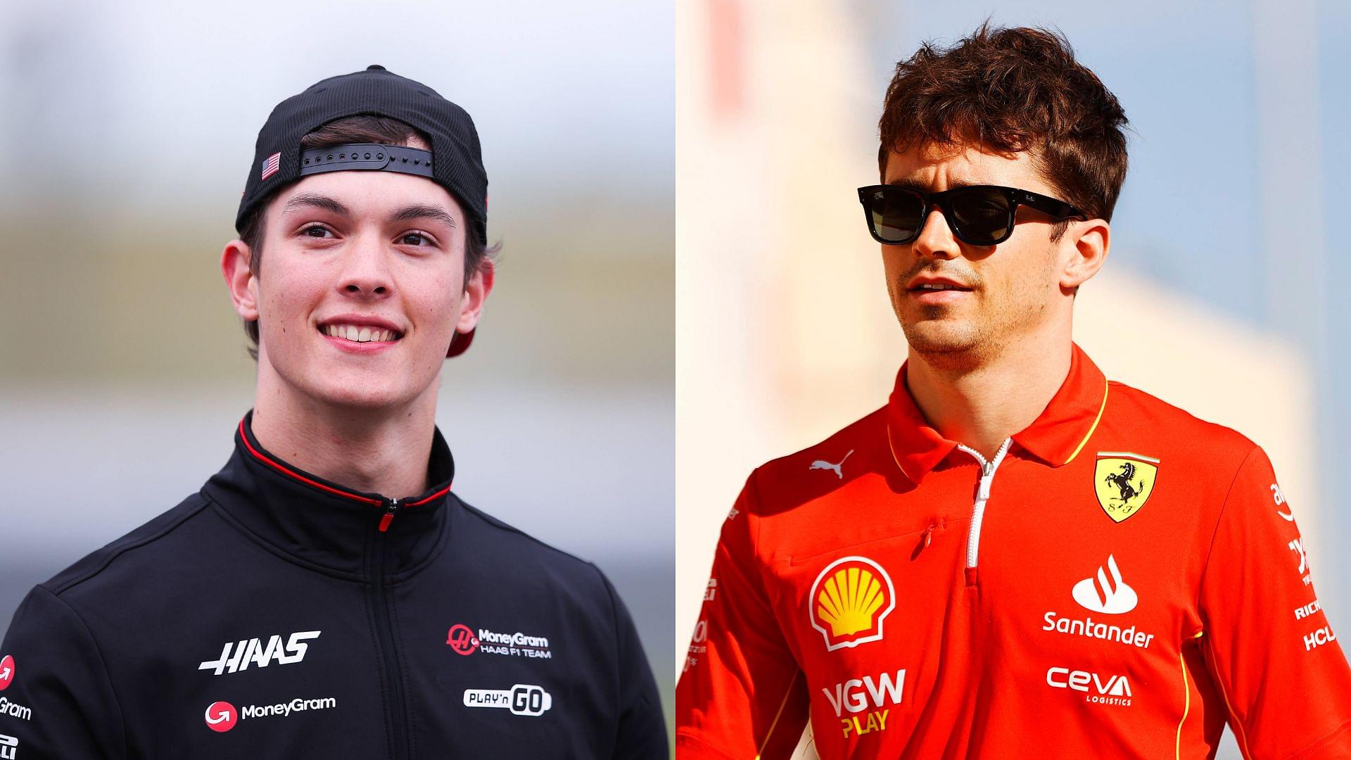 Oliver Bearman Reflects on How Charles Leclerc Helped Him Before His Debut Race in F1