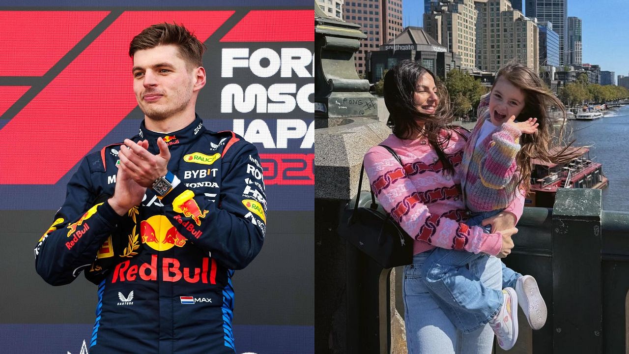 Max Verstappen’s beach day with Kelly Piquet and Penelope dispels any breakup rumors