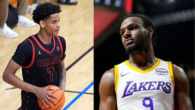 Kiyan Anthony Excited to Face Off Against Bronny James in the NBA